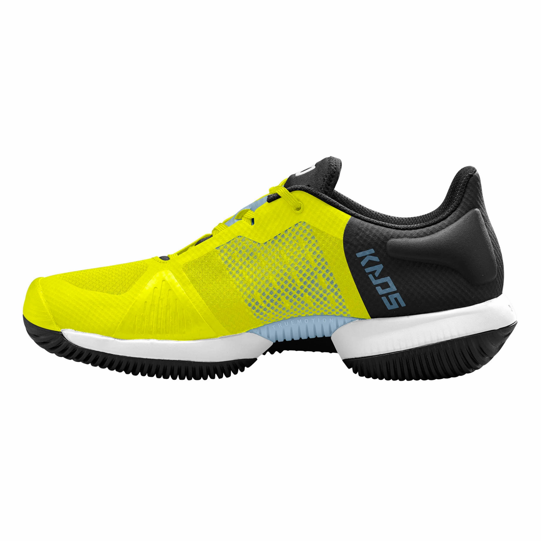 Heel Zone Wilson Kaos Swift Tennis Shoes -  Sulphur Spring/ Blue fog/ Black