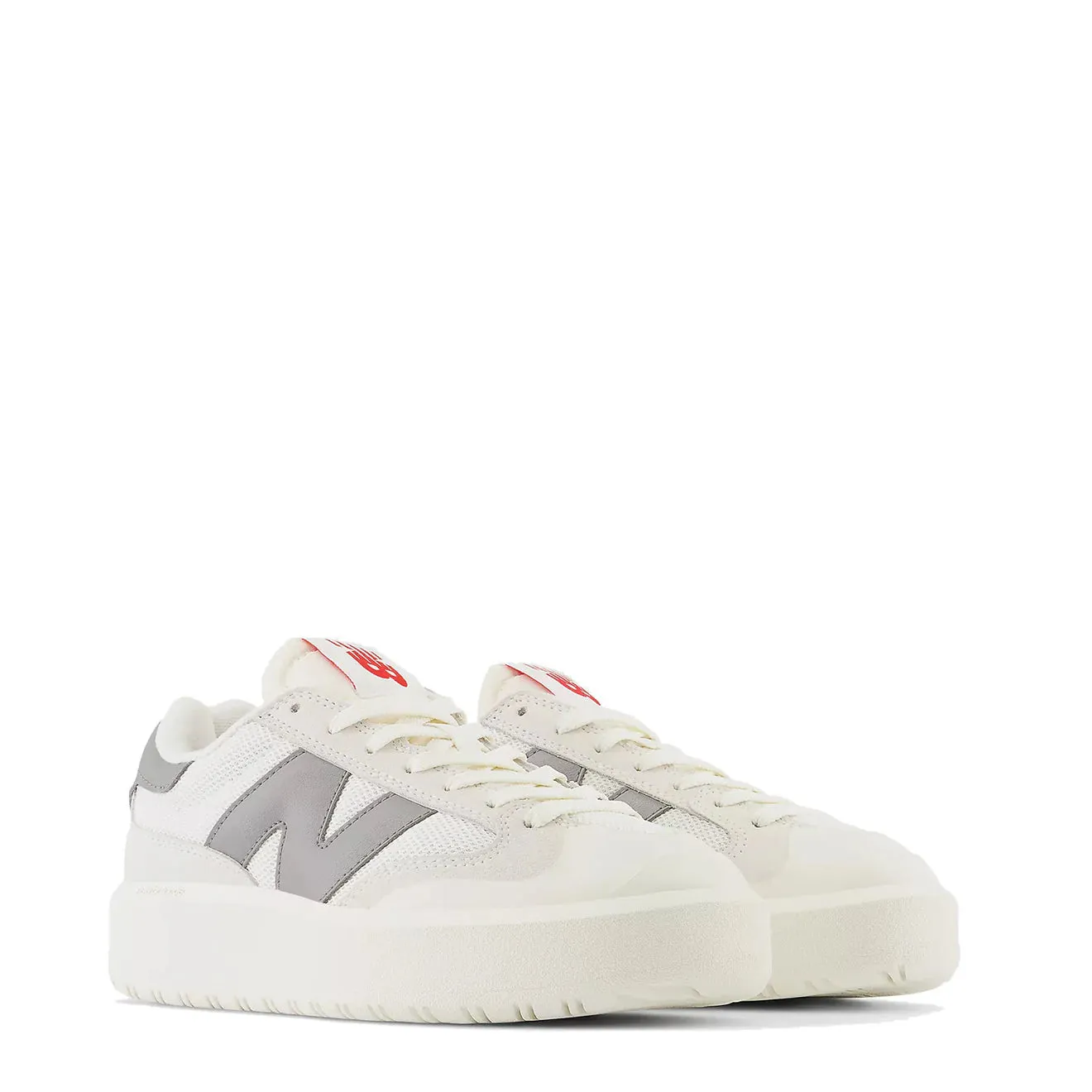 High-tech New Balance CT302 Trainers Sea Salt / Shadow Grey / Team Red