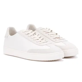 Clae Deane Leather Men's Triple Off White Trainers Shaped to improve contact and ground reaction forces