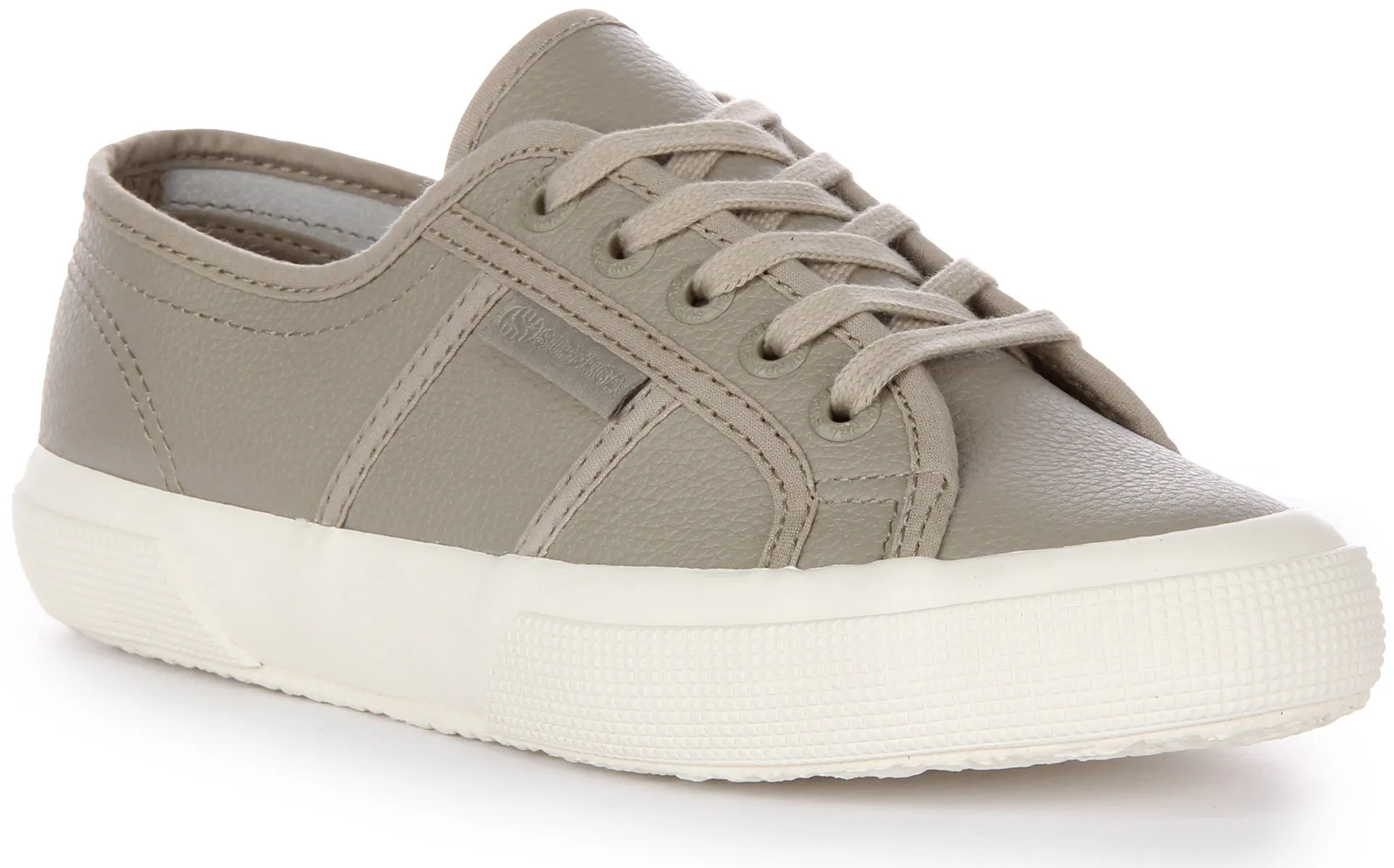 Move Flex Condition Training Superga 2750 Tumbled Leather In Grey For Unisex