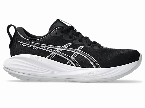 W Asics Gel-Cumulus 27 Wide Black Concrete