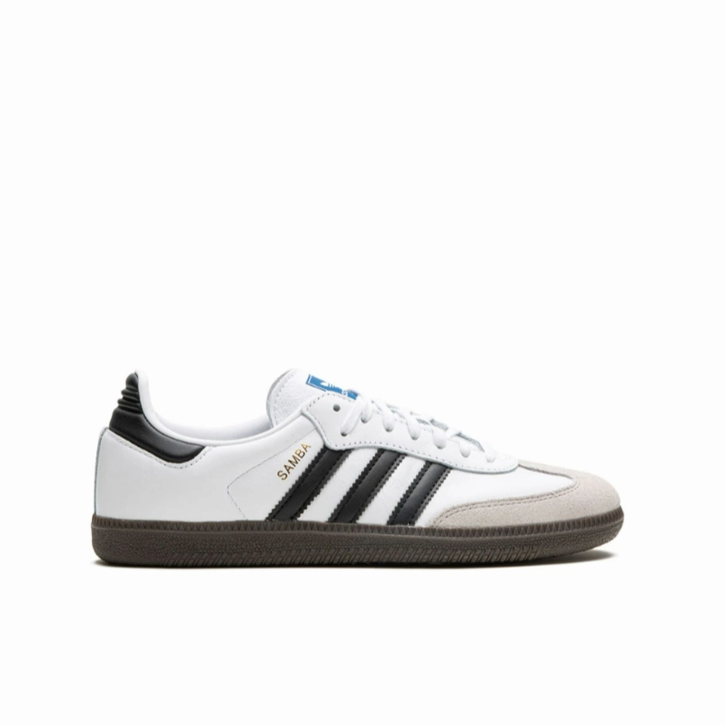 High Flexibility Feature adidas - Samba OG - White/Black - Junior Kids [IE3675]