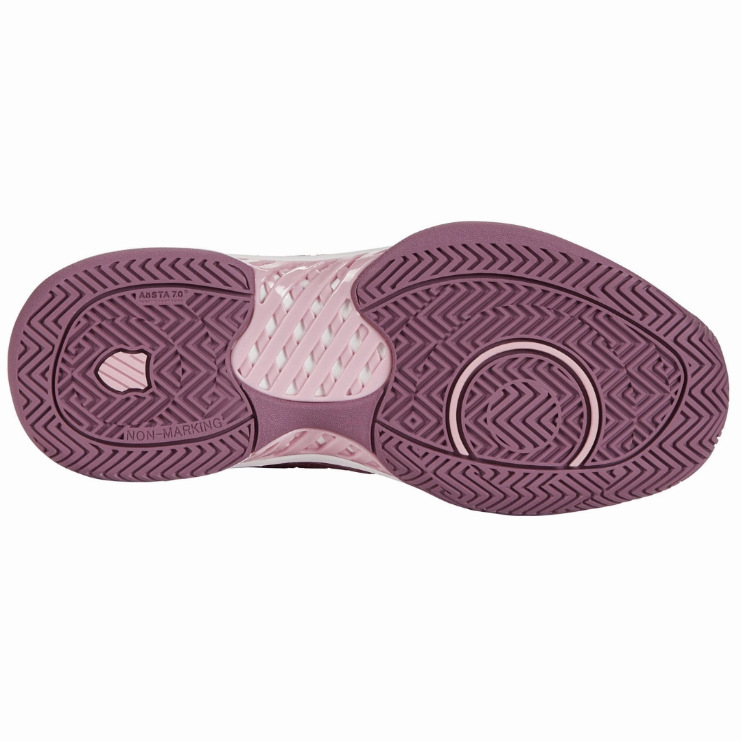 High Function Ability K Swiss Hypercourt 2 AC Women Tennis Shoes - Pink/Grape/Orchid Haze