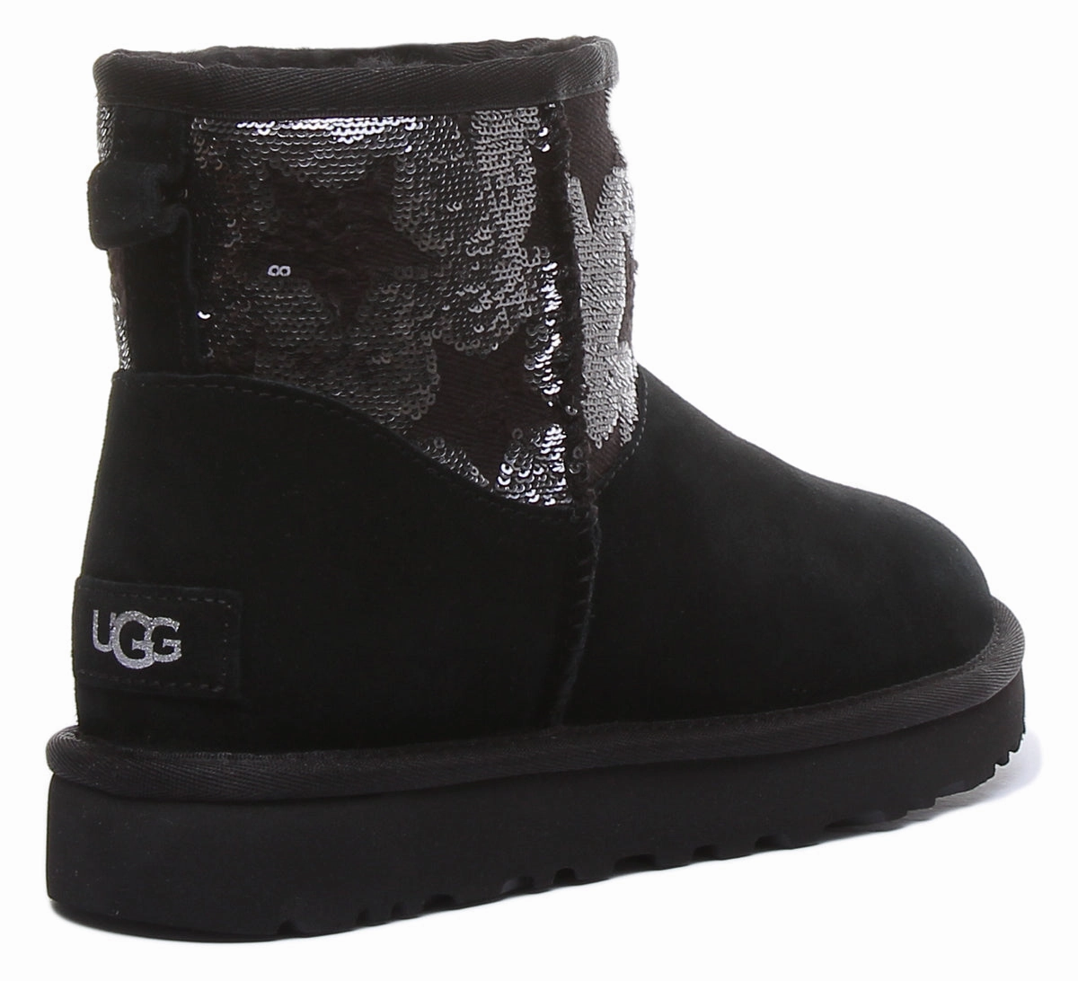 Highland Fit Ugg Australia Mini Sequin In Black