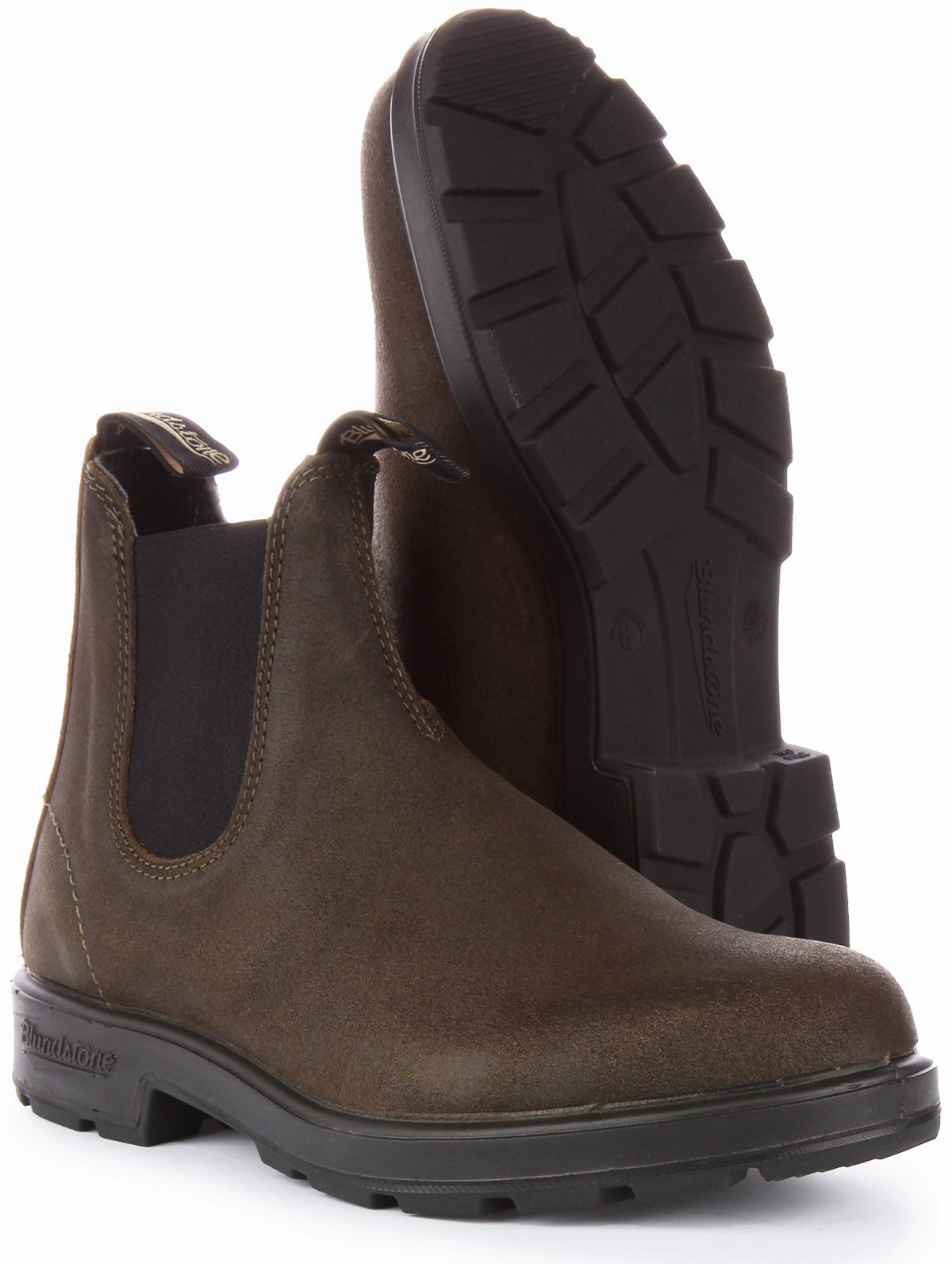 Hike Core Blundstone 1615 Chelsea Boots In Olive