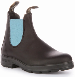 Deep Tread Protection For Feet Blundstone 2207 In Black Blue For Women