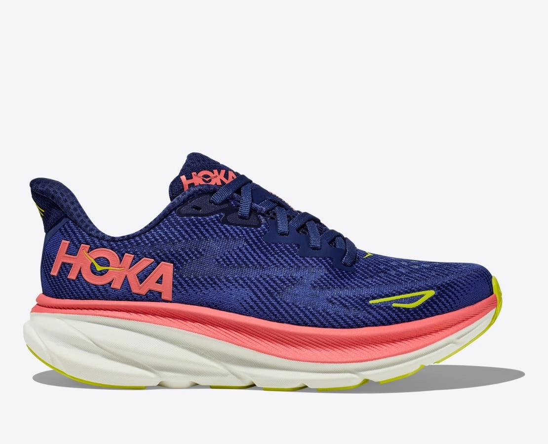 HOKA ONE ONE Clifton 9 running with a phone All Day Wear