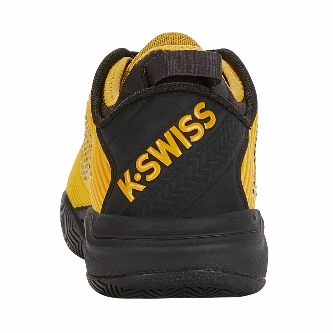 Hook Loop K Swiss Hypercourt Supreme Men Tennis Shoes - Amber/Moonless Ngt