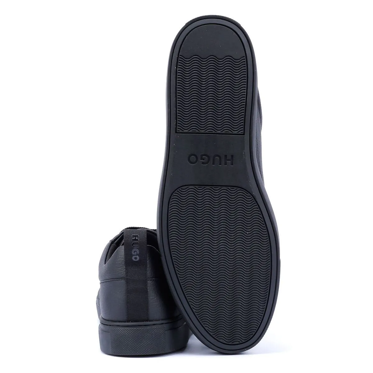 Hugo Morrie Tennis Men's Black Mono Trainers Impact Flow