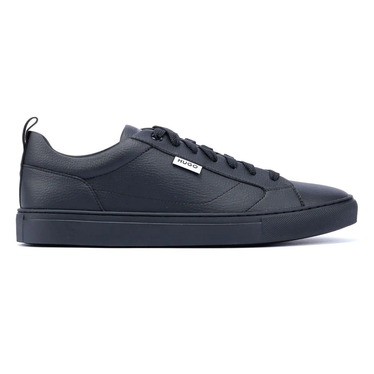 Hugo Morrie Tennis Men's Black Mono Trainers Impact Flow