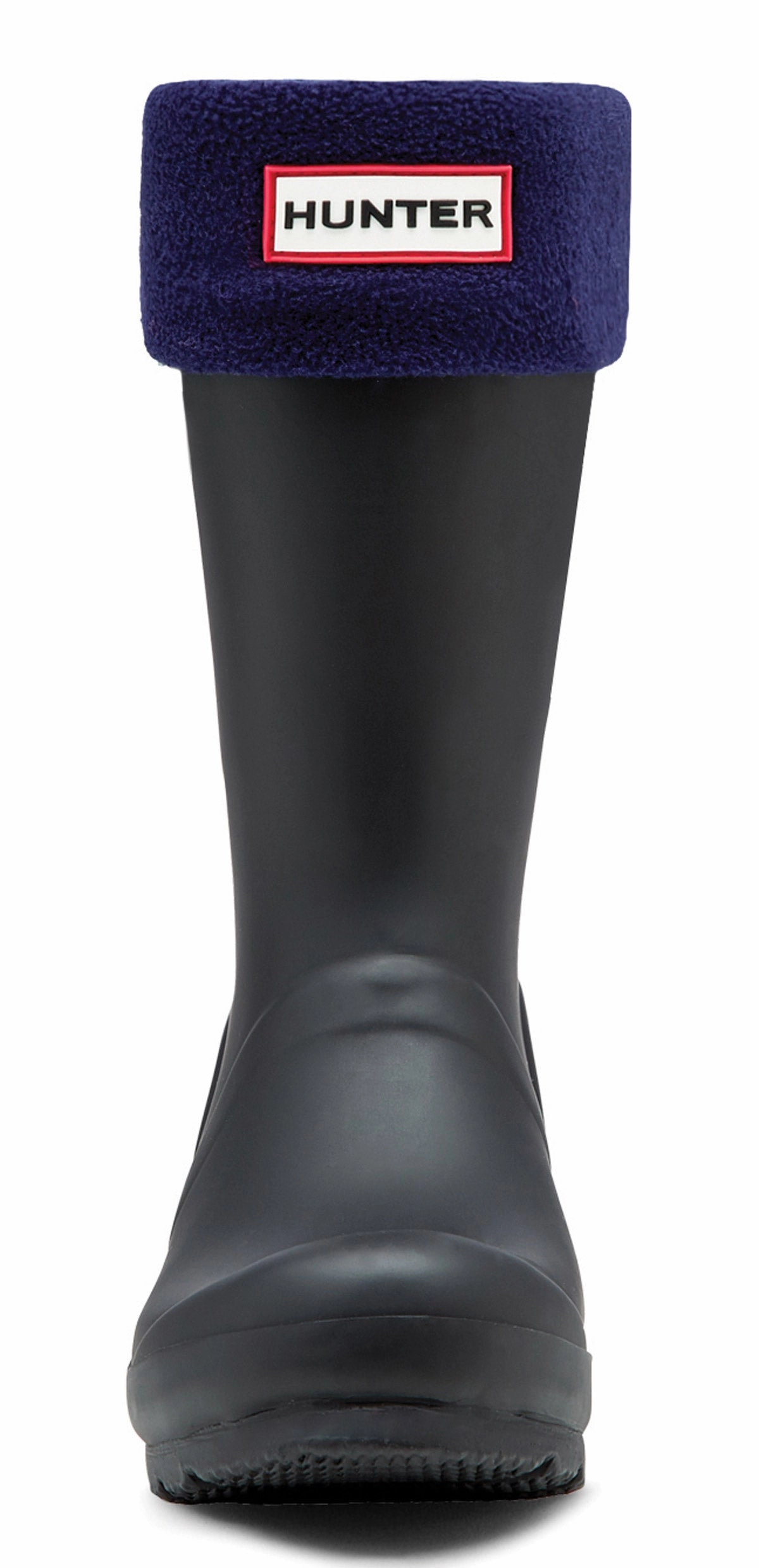 Hunter Kid Welly Sock In Navy outdoor durability Waterproof Flex