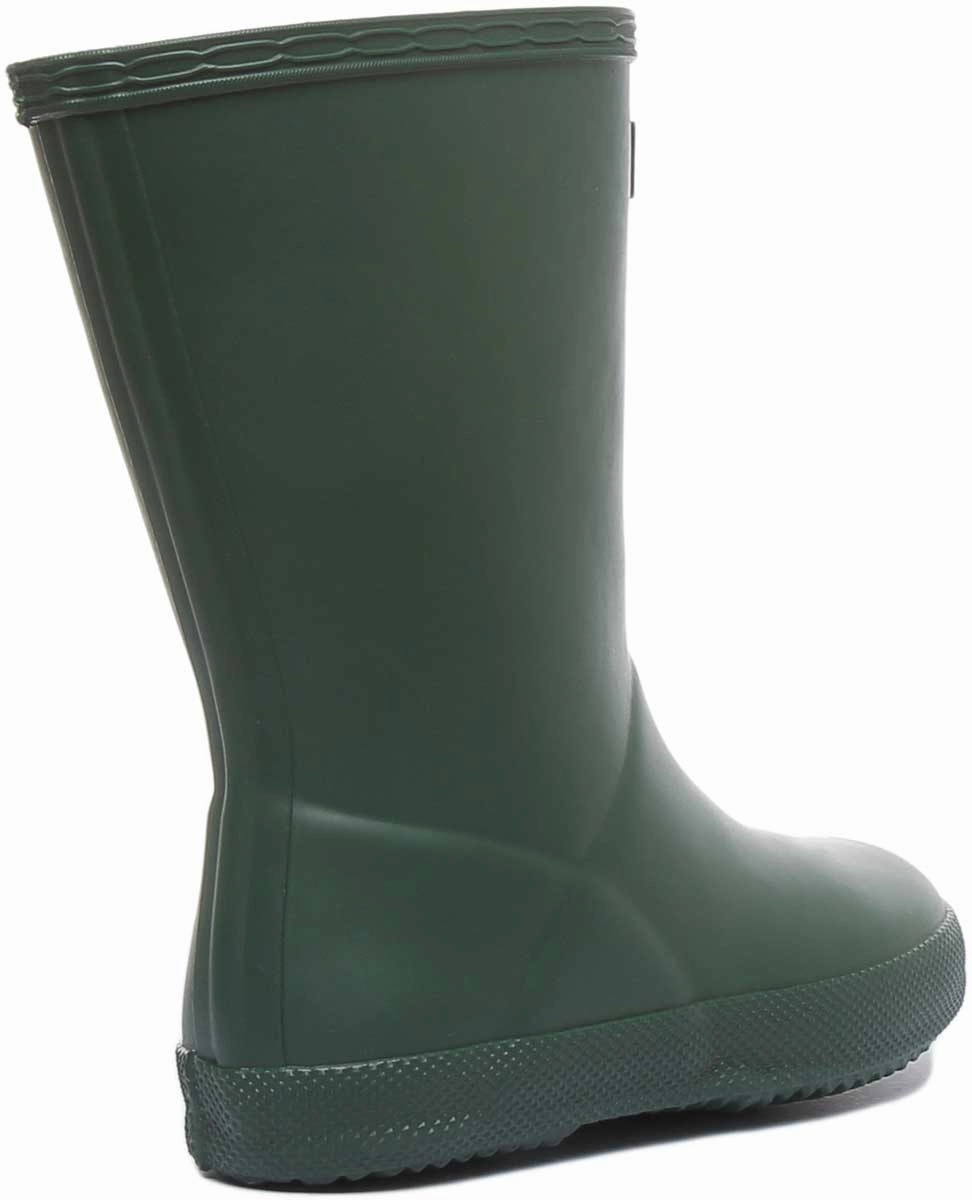 Hunter Kids First In Green Quick Step Pro