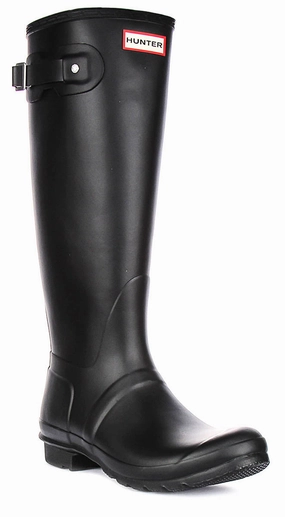 Hunter Orginal Tall Print In Black White For Women Quick Comfort