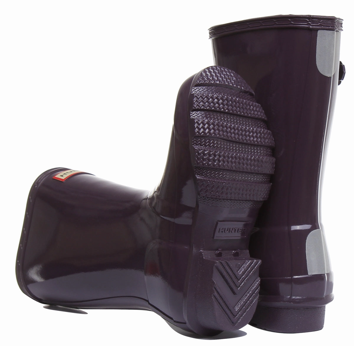 Hunter Orig Kids Gloss In Purple Trail Shield