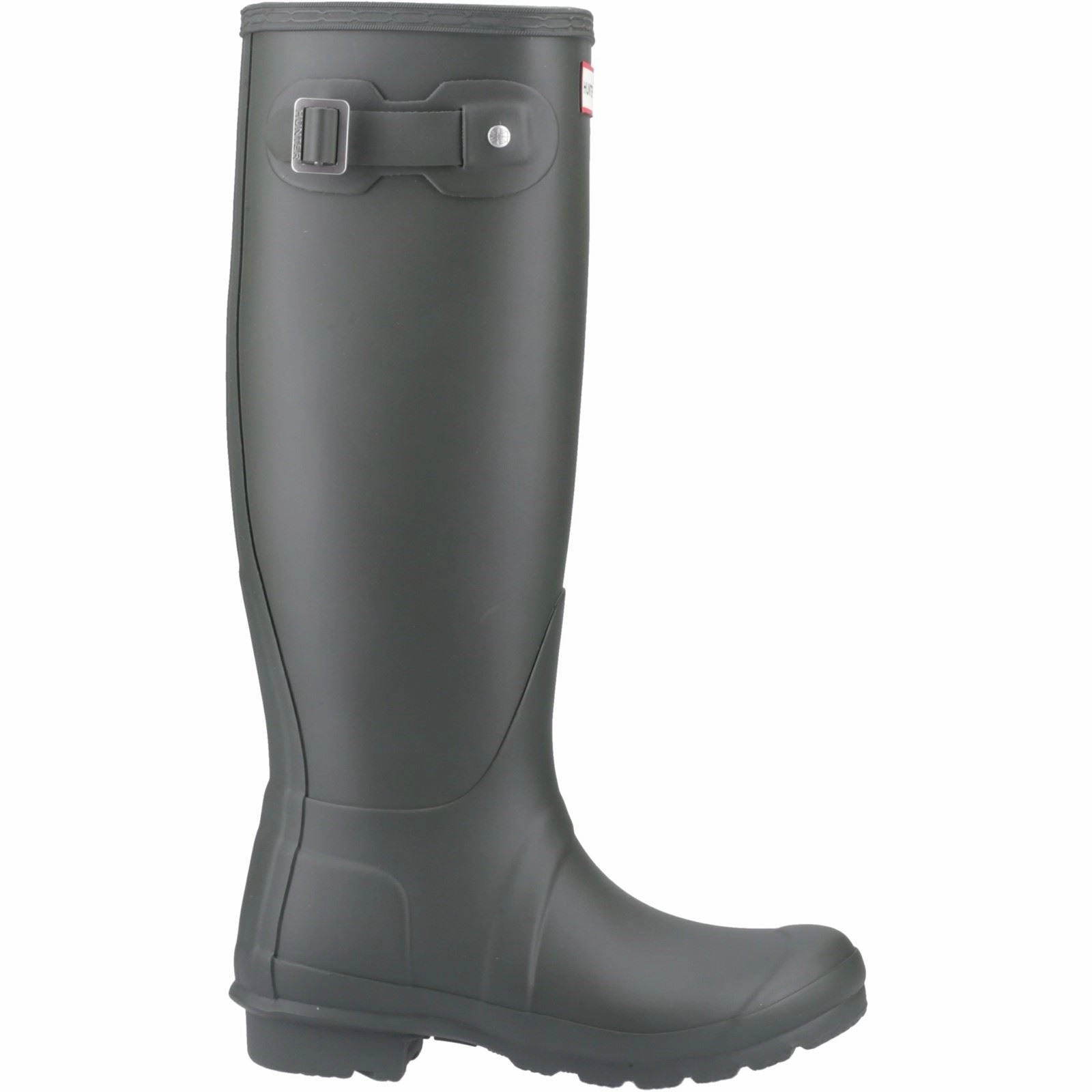 Hunter Original Tall Rubber Women's Dark Olive Wellington Boots Adventure Ready