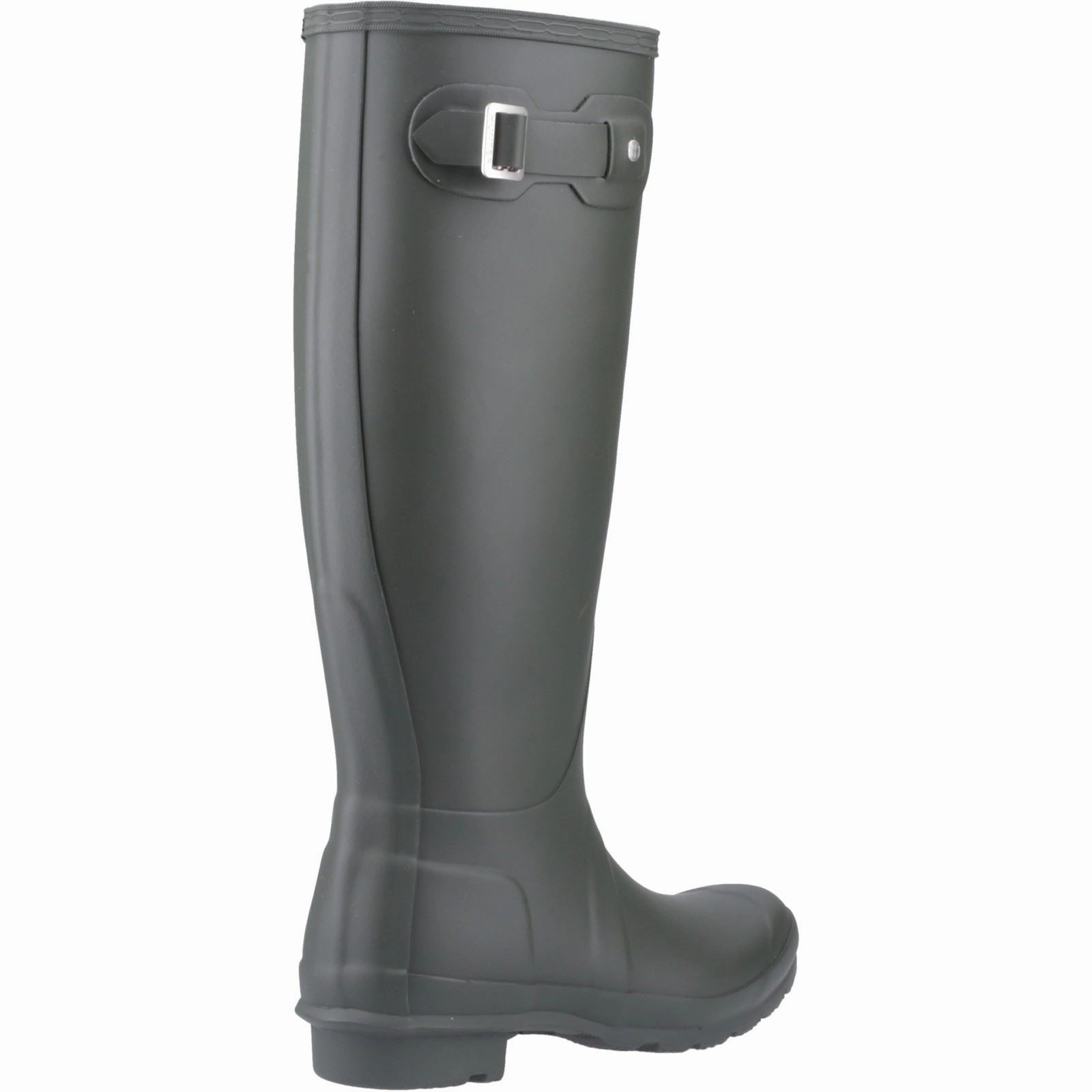 Hunter Original Tall Rubber Women's Dark Olive Wellington Boots Adventure Ready