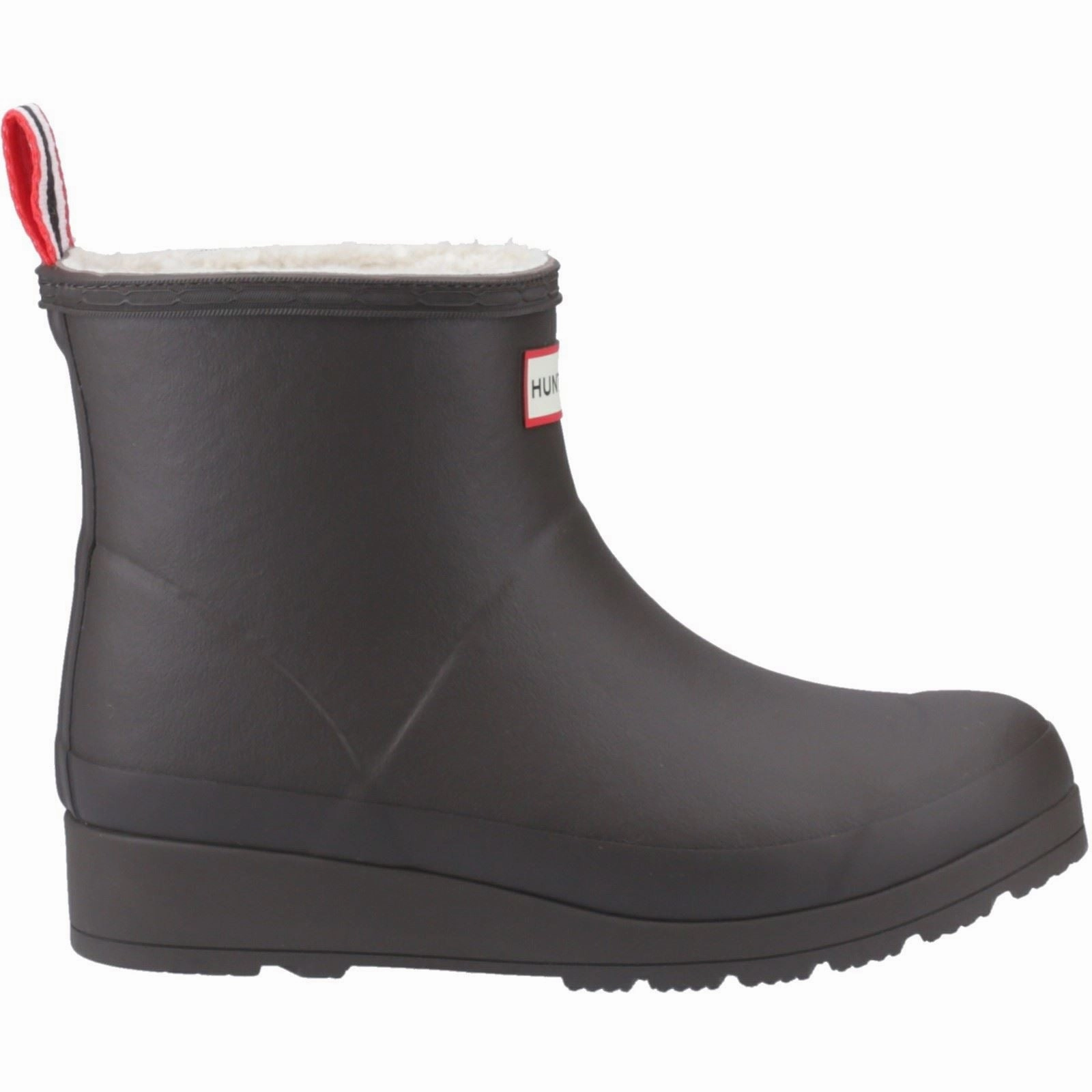 Hunter Play Short Rubber Women's Chocolate Brown Wellington Boots Rain Walk Pro