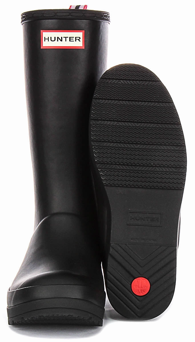 Hunter Play Tall In Black For Women Outdoor Step Walk