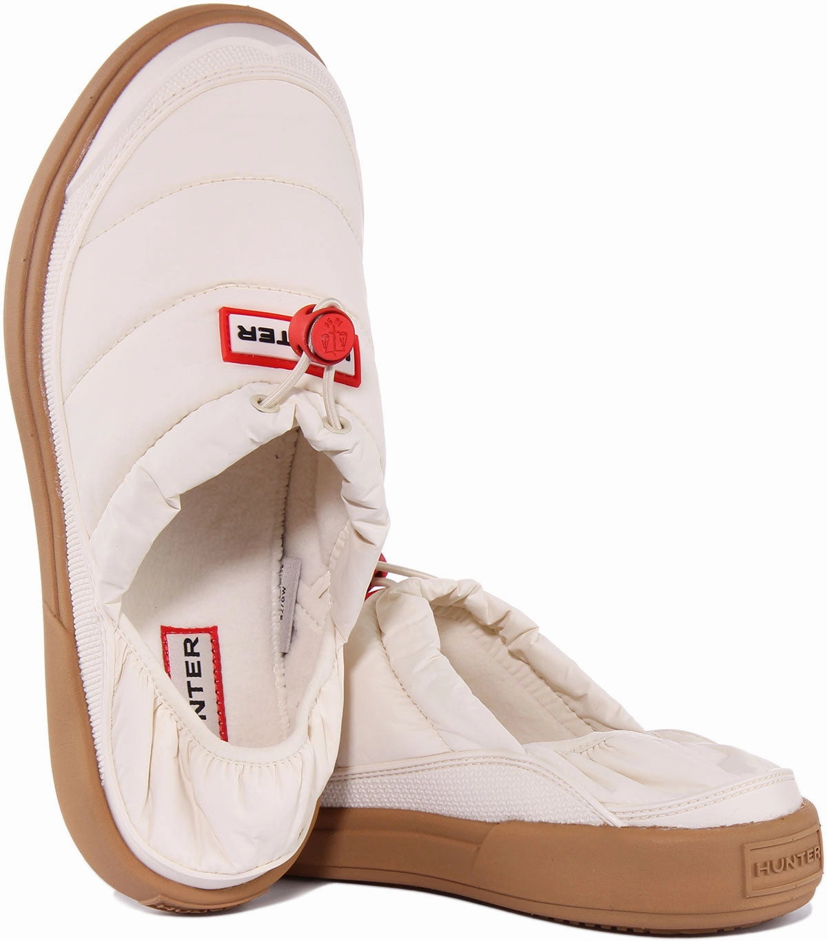 Hunter W In/Out Slippr In Cream For Women Easy Motion-Step