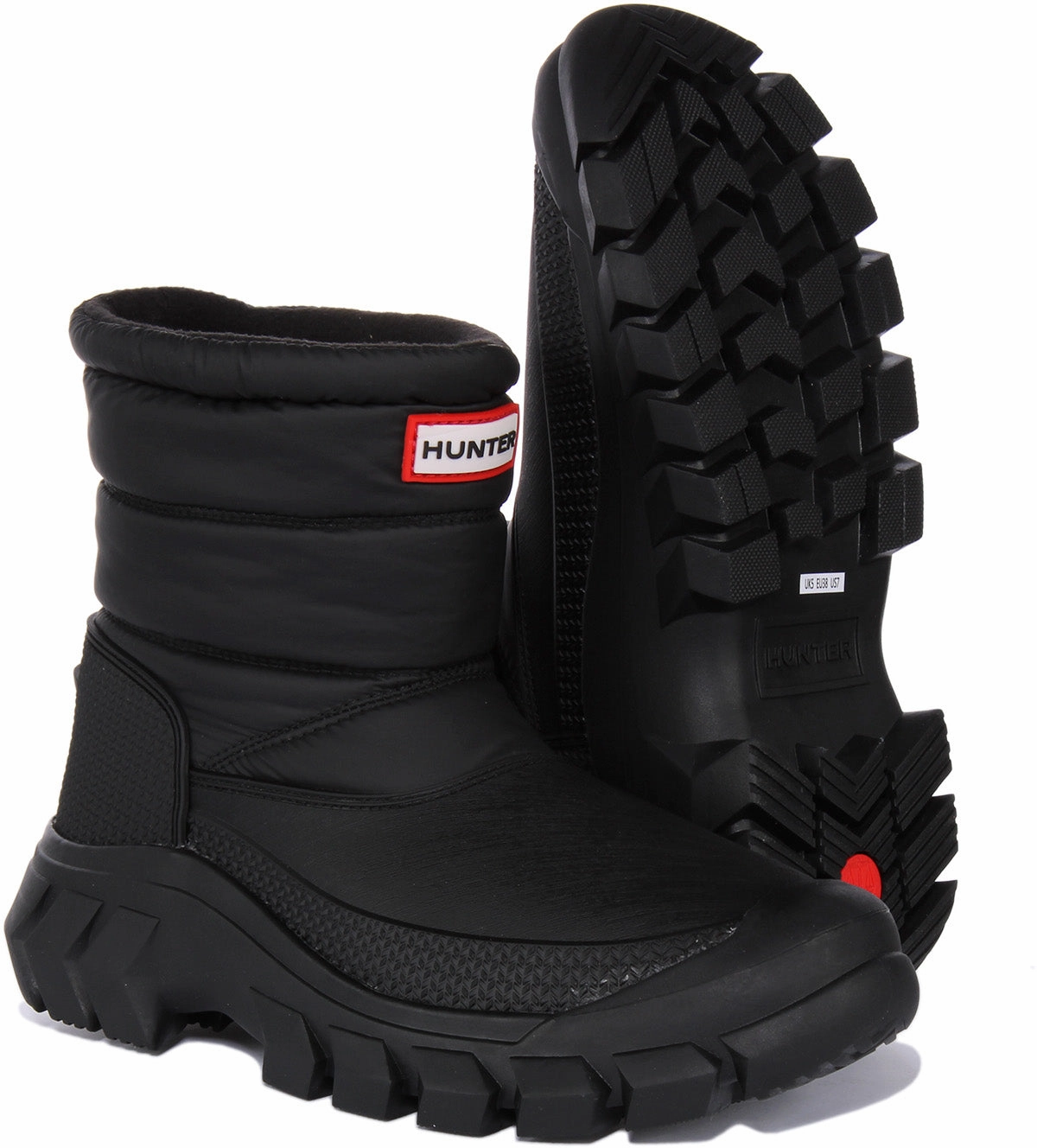Hunter W Intrepid Snow In Black For Women Adventure Shield Boots