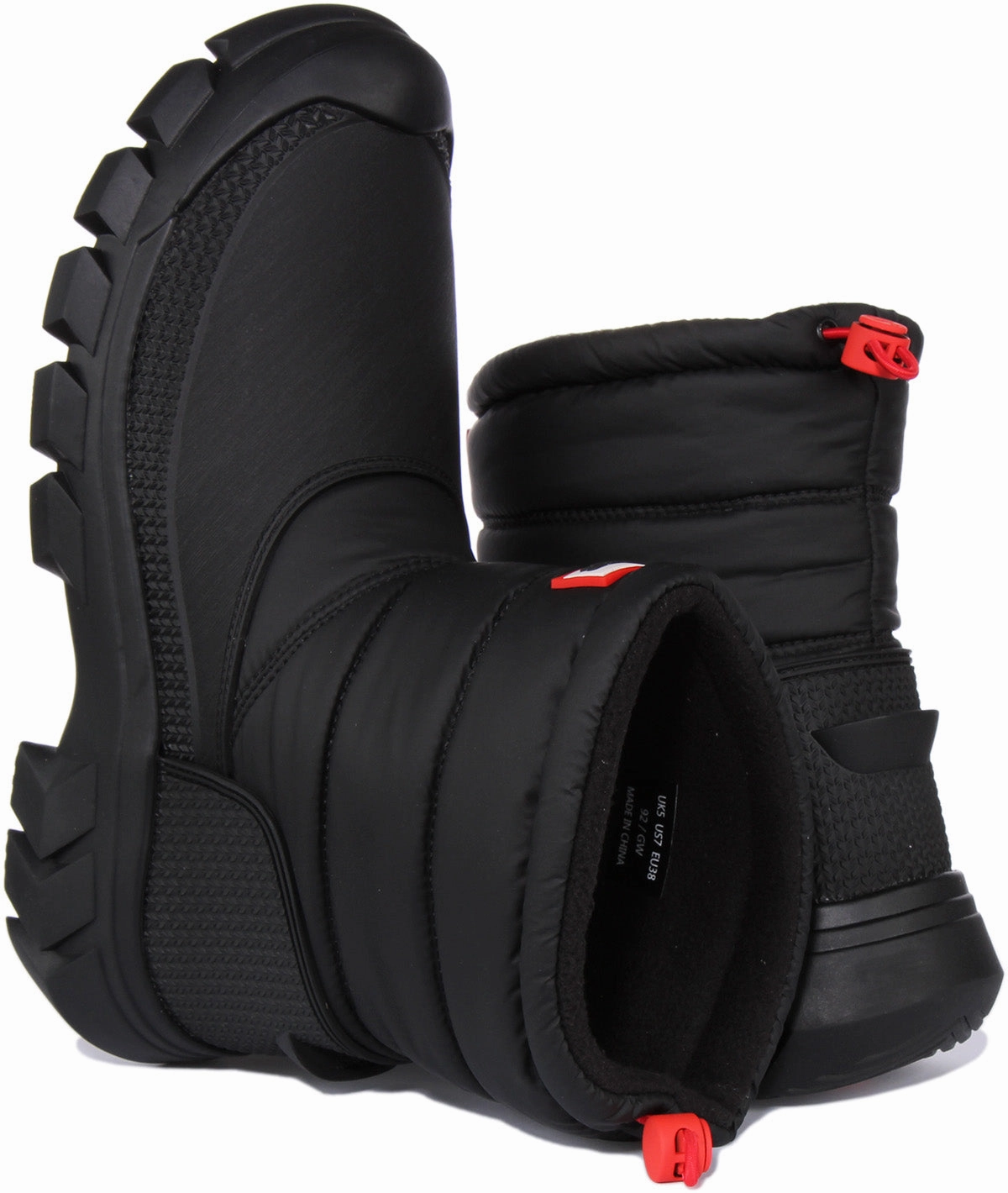 Hunter W Intrepid Snow In Black For Women Adventure Shield Boots