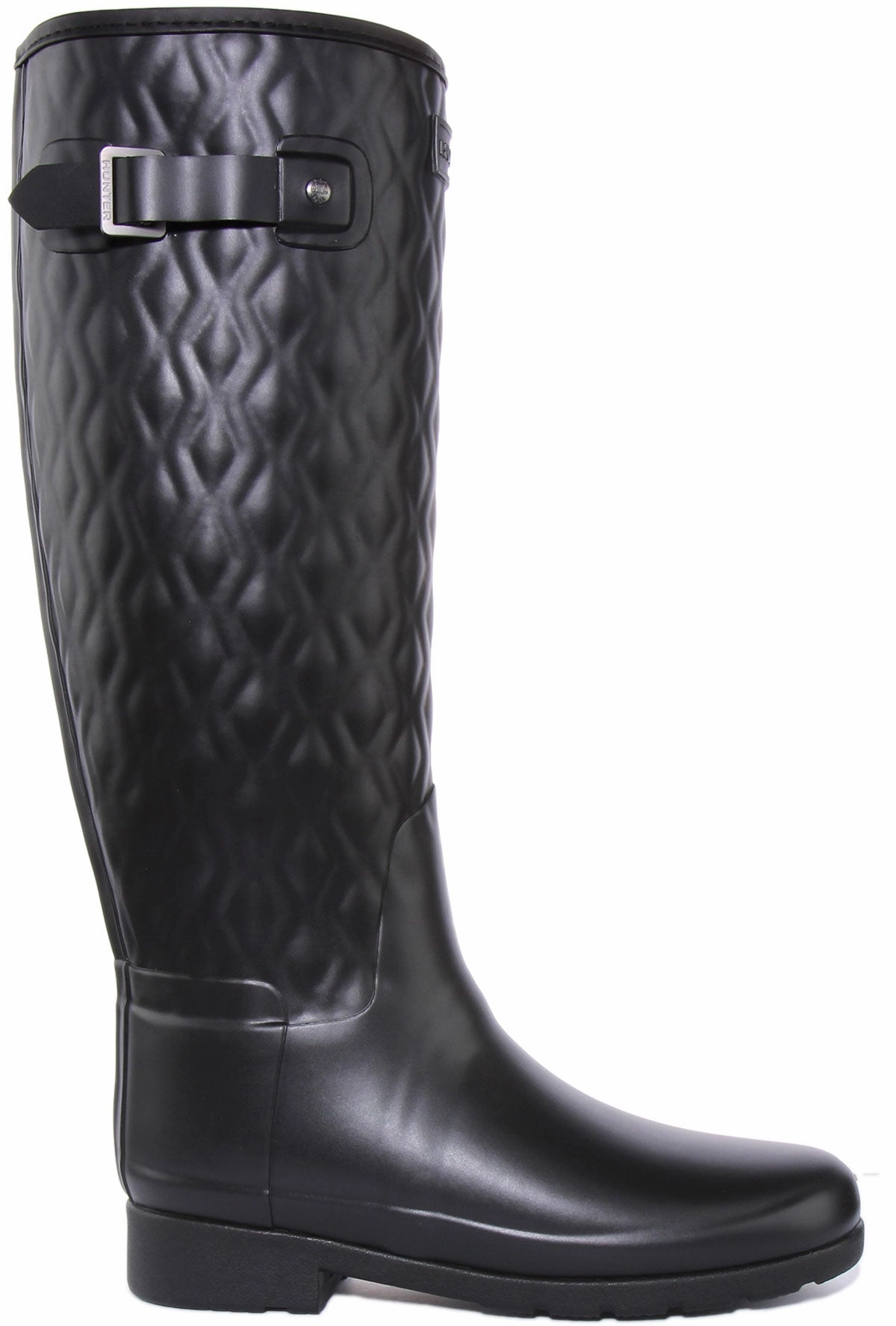 Hunter W Refined Tall Verticle In Black For Women Outdoor Flex Walk