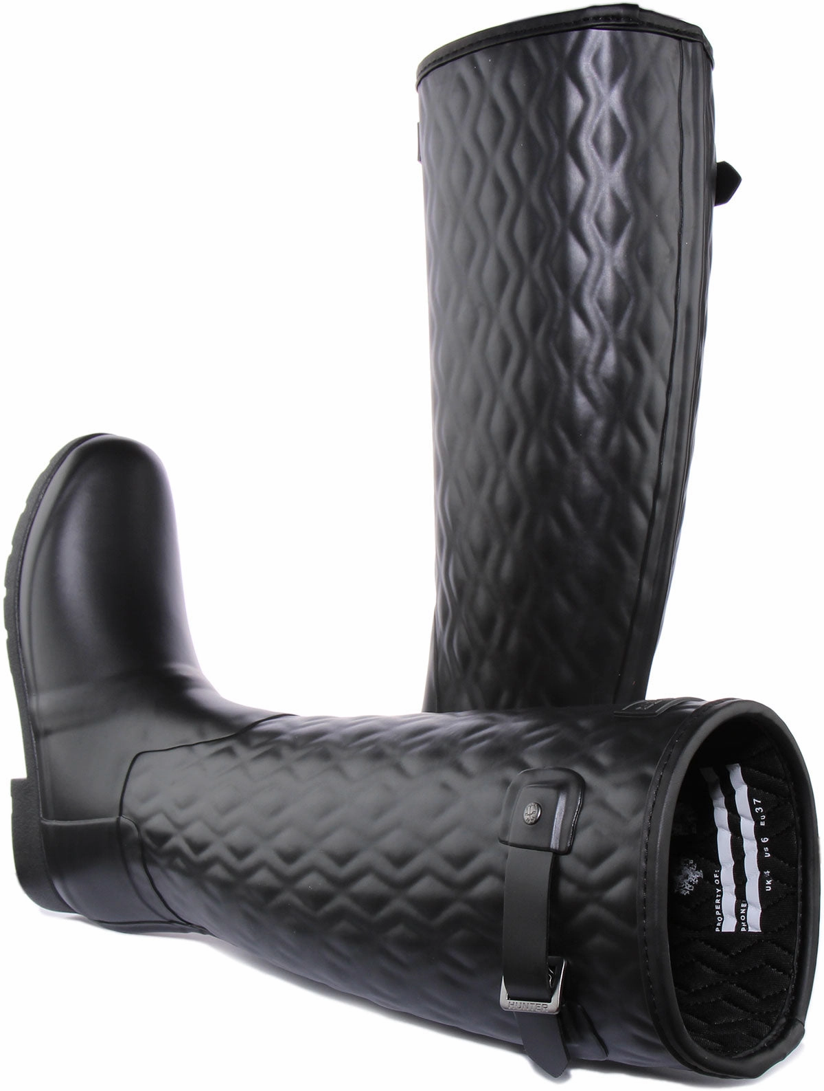 Hunter W Refined Tall Verticle In Black For Women Perfect Match