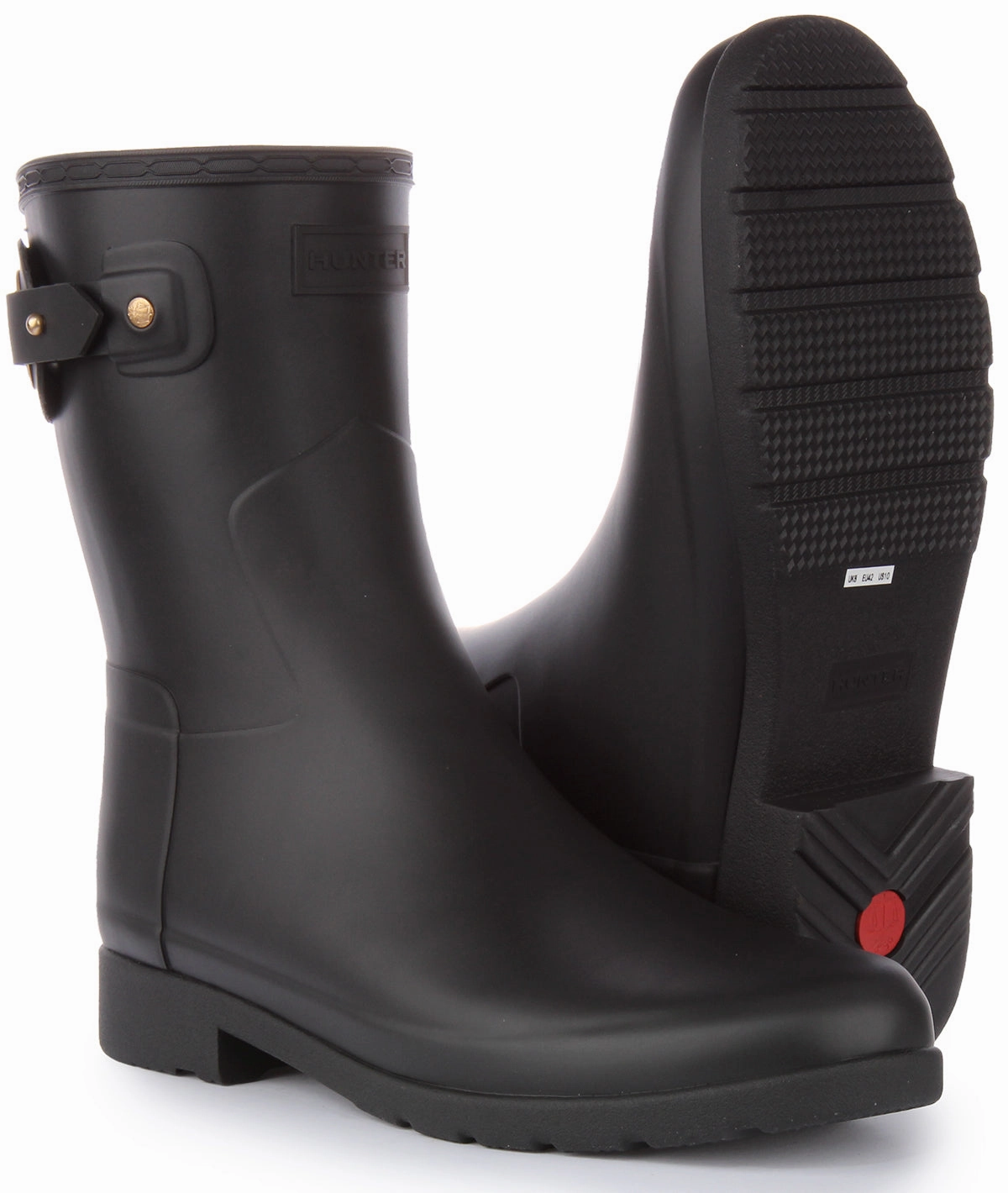 Hunter W Refinned Short Eyelet In Black For Women Quick Dry Step