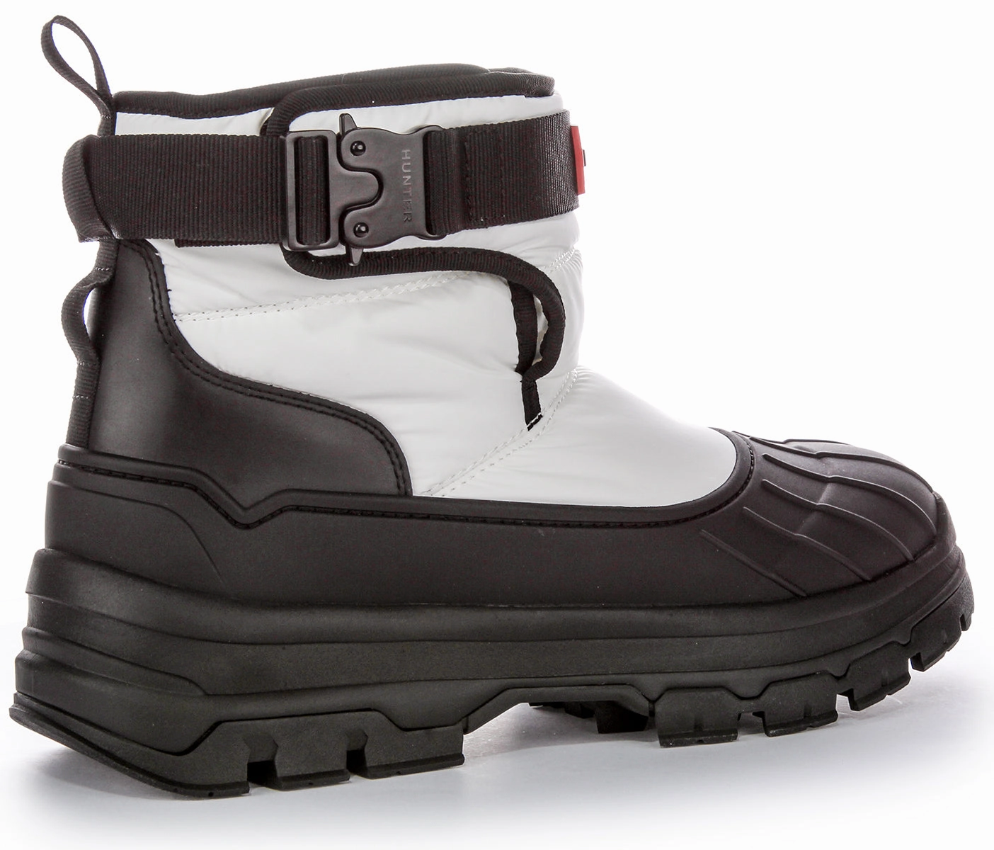 Hunter W Short Buckle In White Black For Women Quick Trek Max