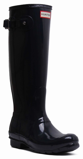 Go Anywhere Boots Practical Foot Protection Hunter Women Tallgloss In Navy
