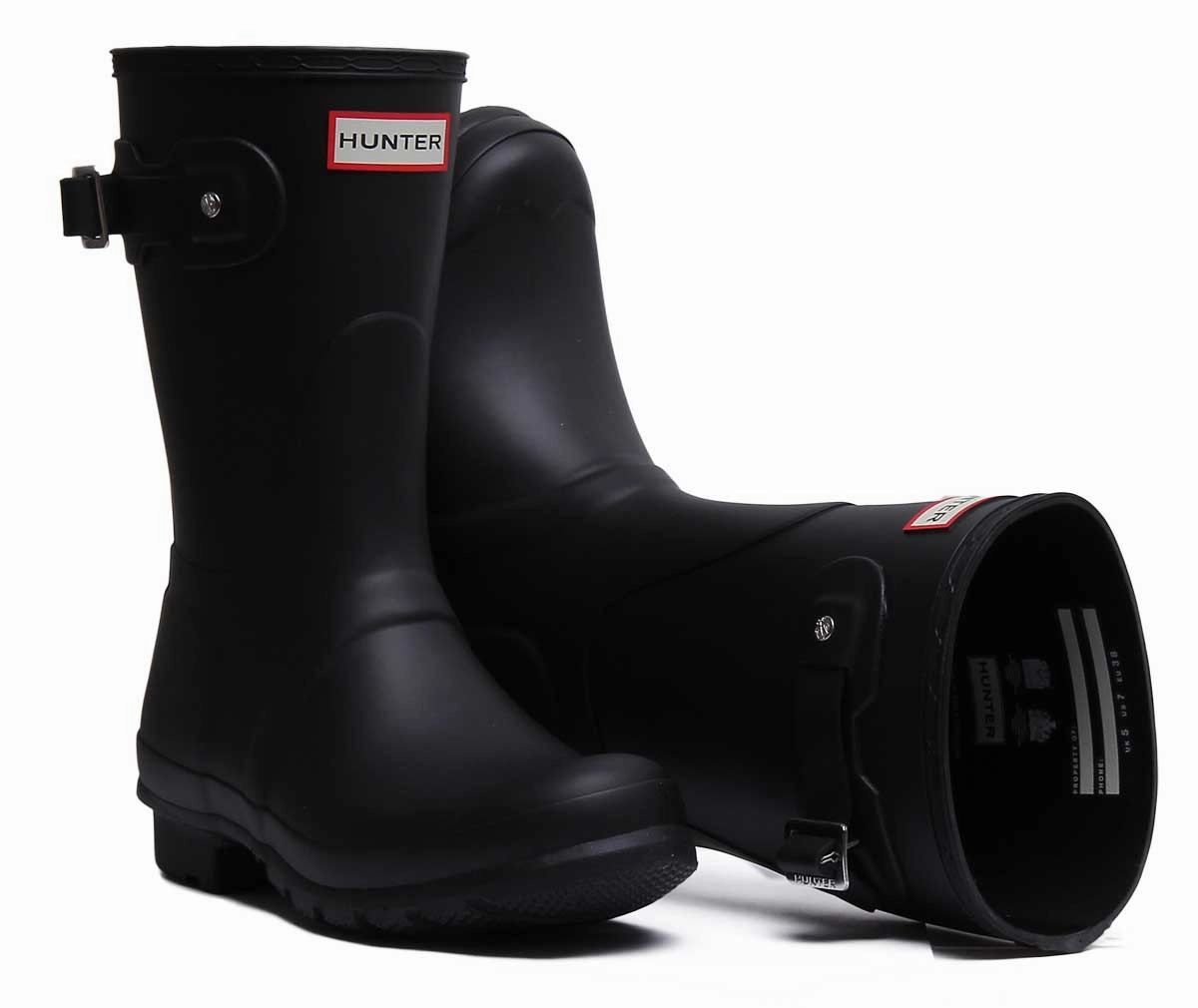 Hunter Womens Orginal Short In Black For Women Easy Trail