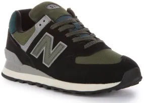 New Balance U574 KBG In Black Grey Outdoor Flex