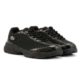 All materials selected for lightweight resilience Tough Material Lacoste Storm 96 2K Lite Men's Black Trainers