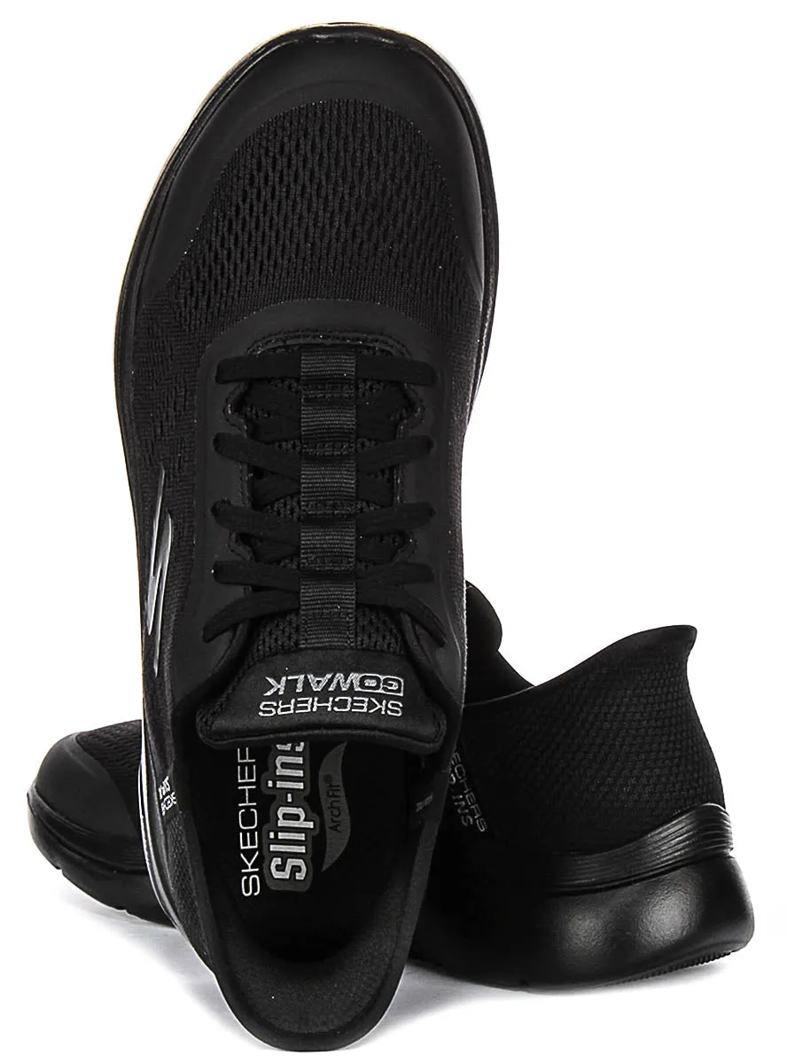Impact Cushioning Skechers Arch Fit 2.0 In All Black For Men