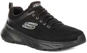 Anytime Wear Light Step Skechers Edgeride Contention In Black For Men