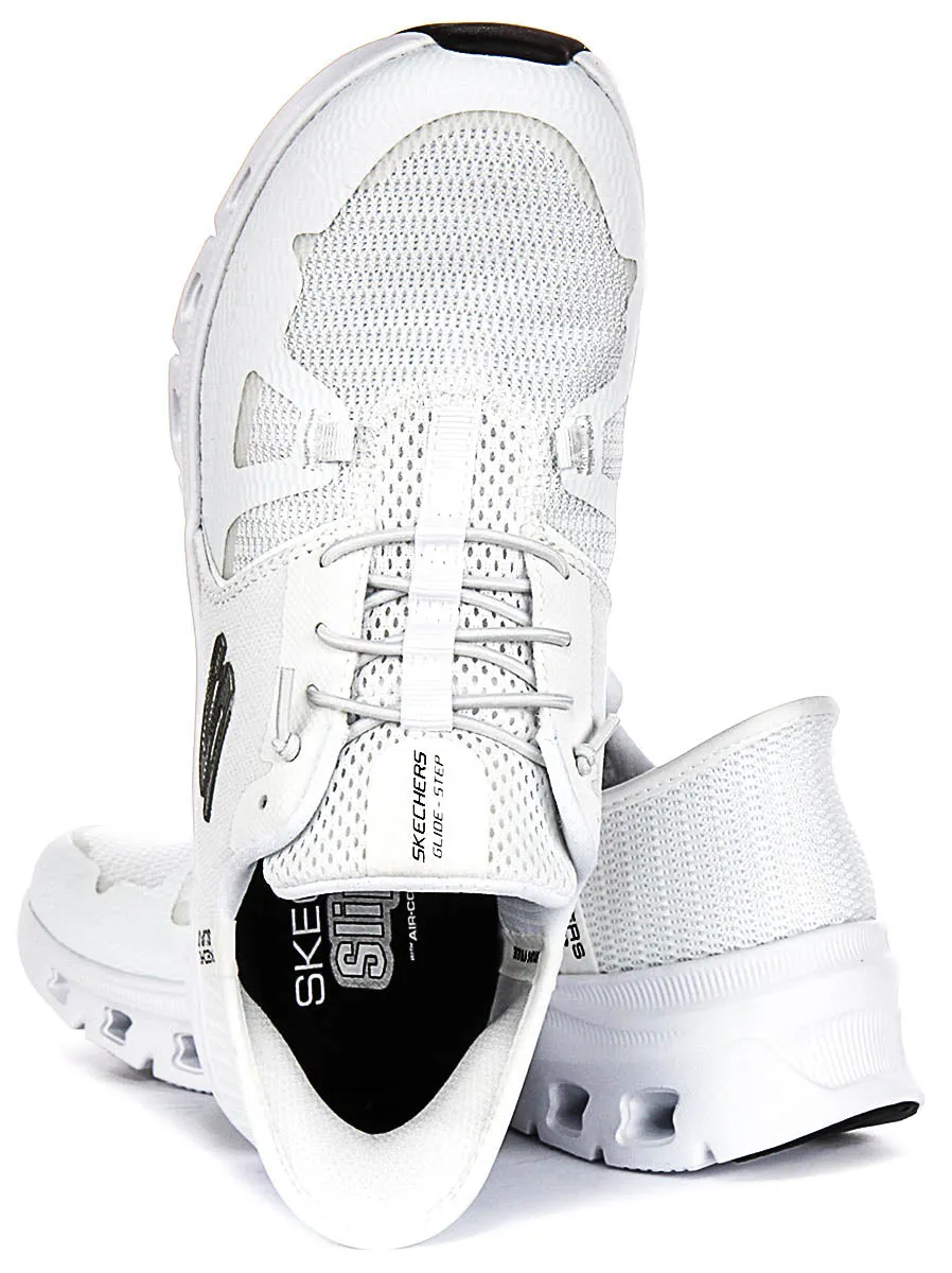 Impact Guard Skechers Glide Step Pro In White For Women