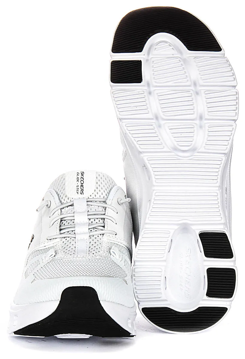 Impact Guard Skechers Glide Step Pro In White For Women