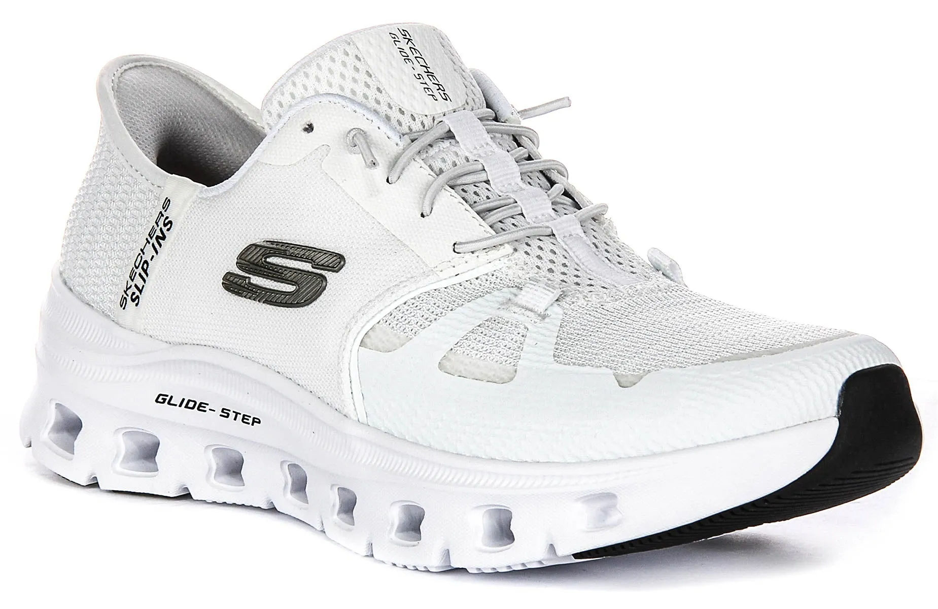 Soft cushion Workout Move Skechers Glide Step Pro In White For Women