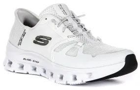 Soft cushion Workout Move Skechers Glide Step Pro In White For Women