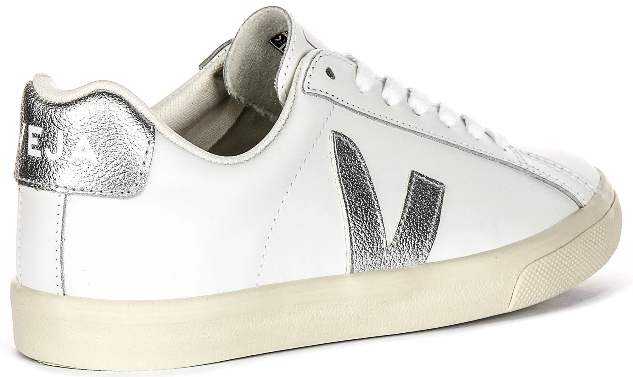 Impact Resistant Veja Esplar Logo In White Silver For Women