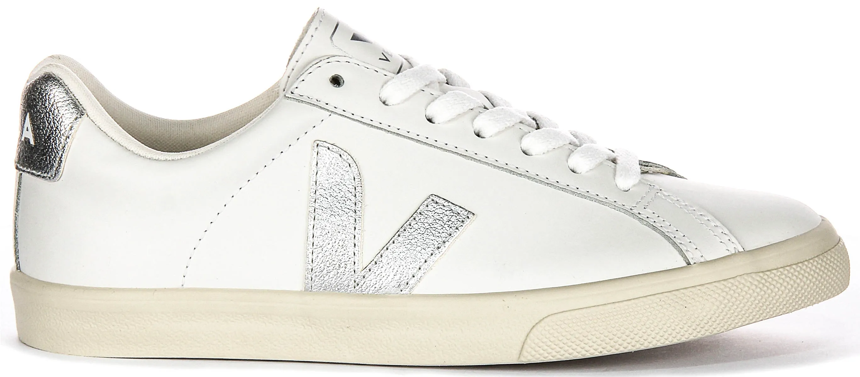 Impact Resistant Veja Esplar Logo In White Silver For Women