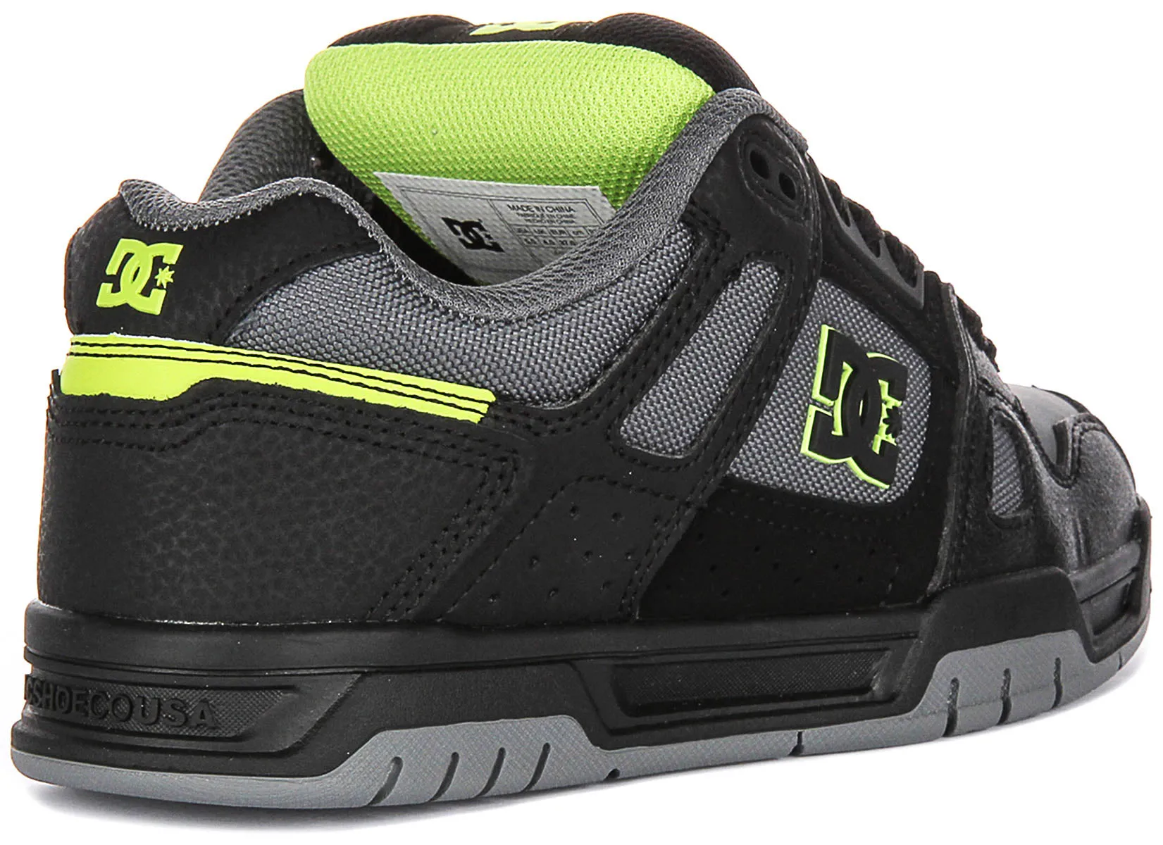 Impact Safe Dc Shoes Stag In Black