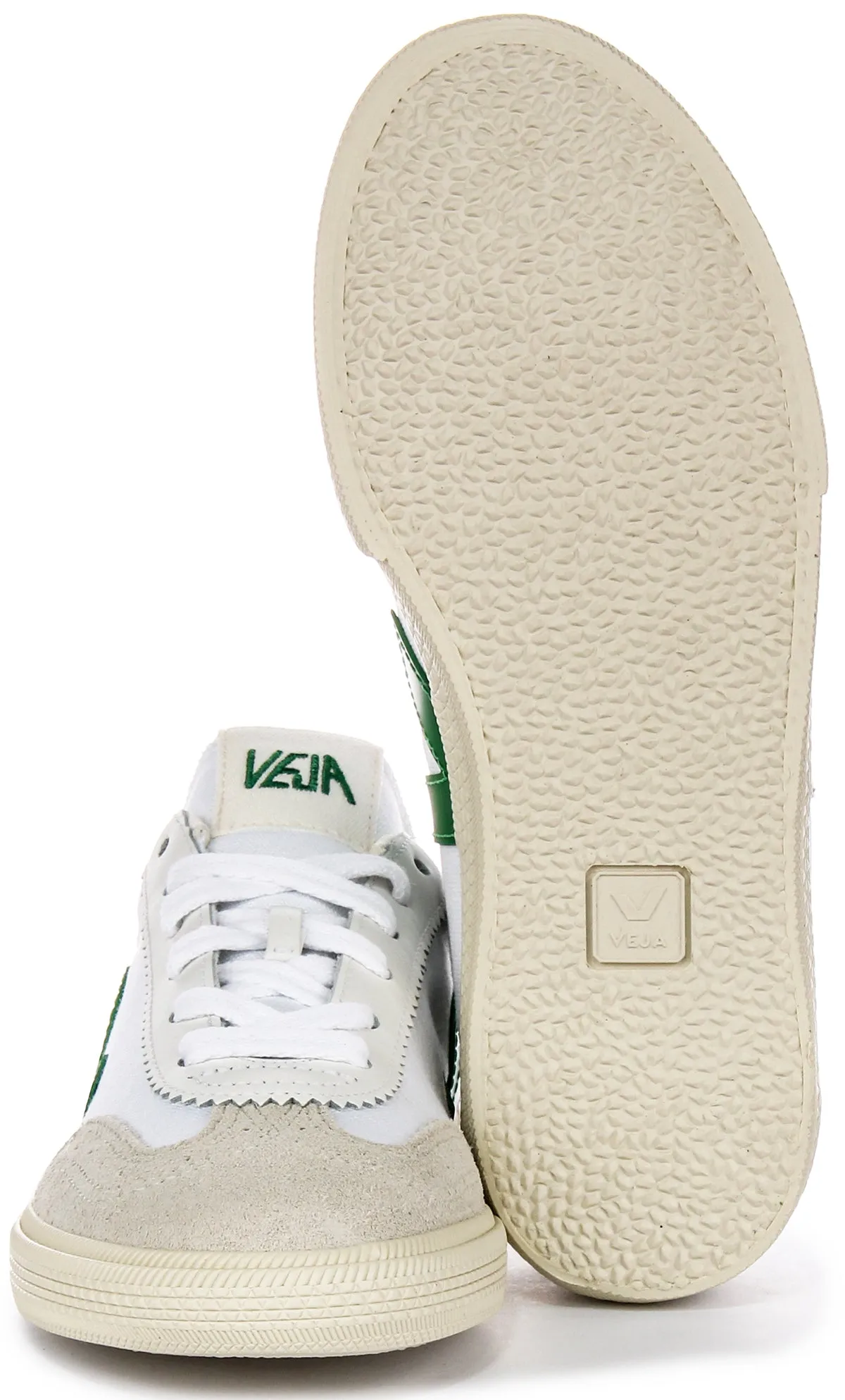 Impact Zones Veja Volley In White Green For Men