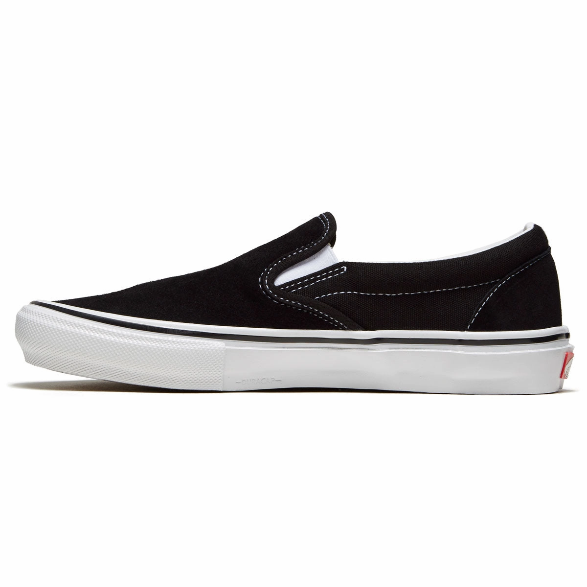 Impact absorption Vans Skate Slip-on Shoes - Black/White