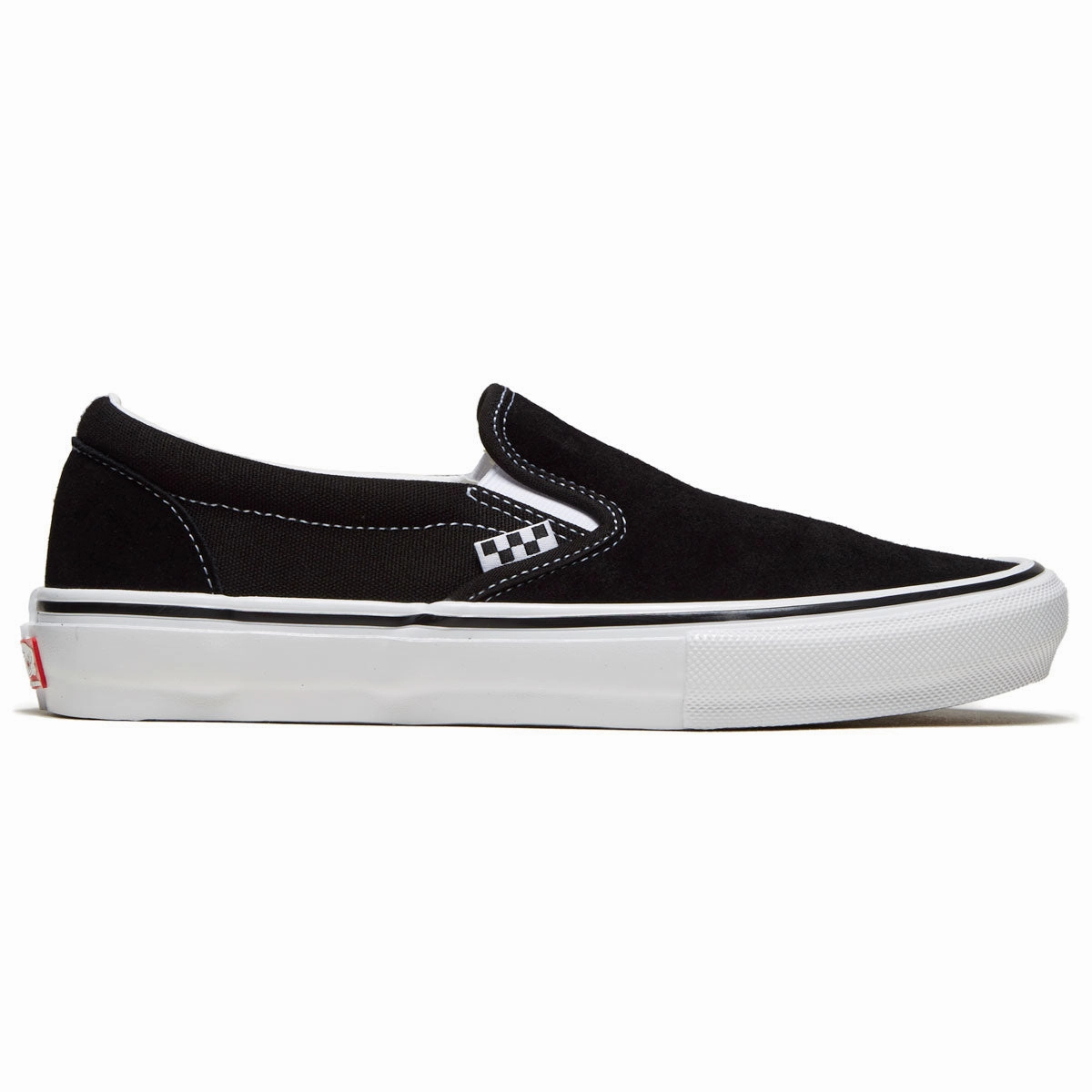 Easy Slip Shoes Vans Skate Slip-on Shoes - Black/White