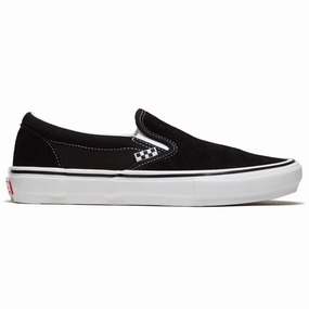 Easy Slip Shoes Vans Skate Slip-on Shoes - Black/White