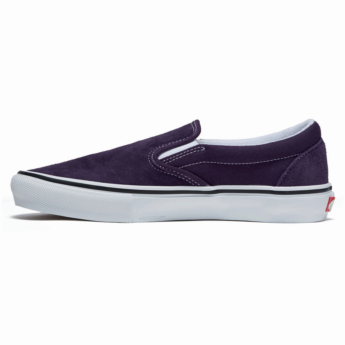 Impact absorption Vans Skate Slip-On Shoes - Purple/Black