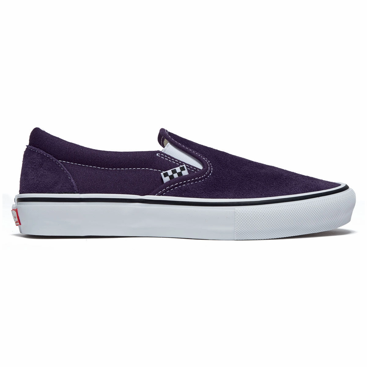 Vans Skate Slip-On Shoes - Purple/Black Easy Glide Slip