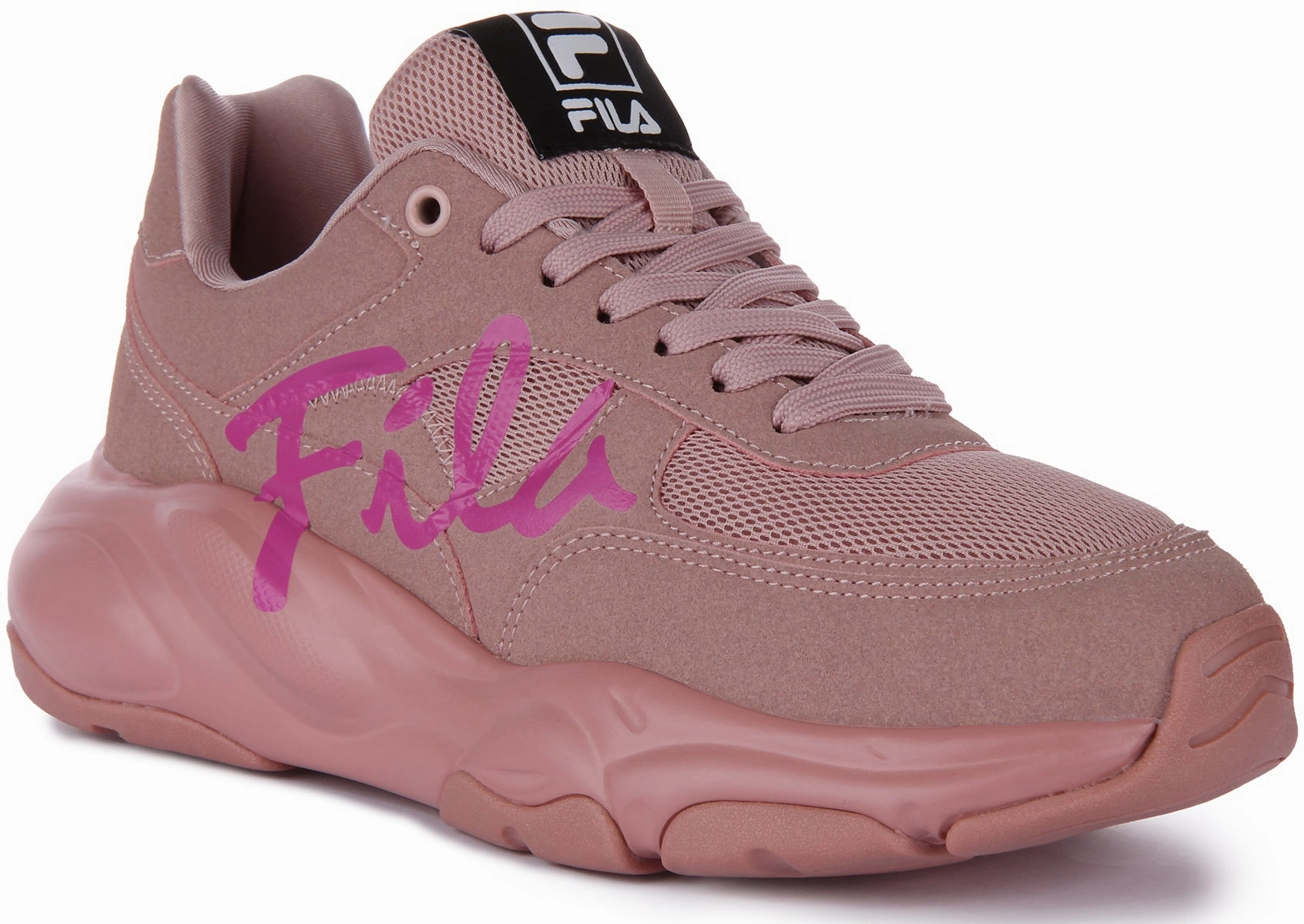 Stable Grip Quick lacing Fila Astro Logo In Light Pink