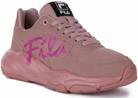 Stable Grip Quick lacing Fila Astro Logo In Light Pink